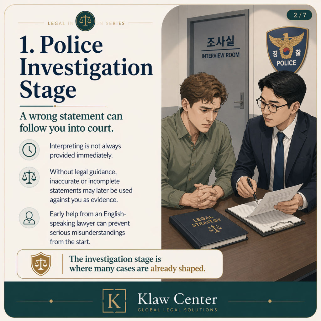 Criminal issue in Korea