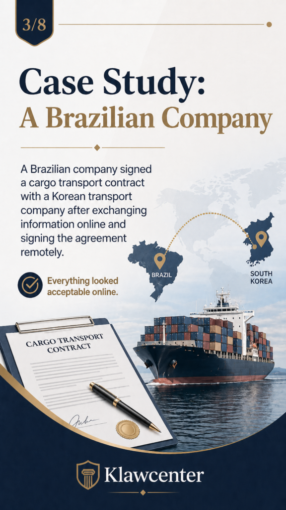 Biz with Korean company