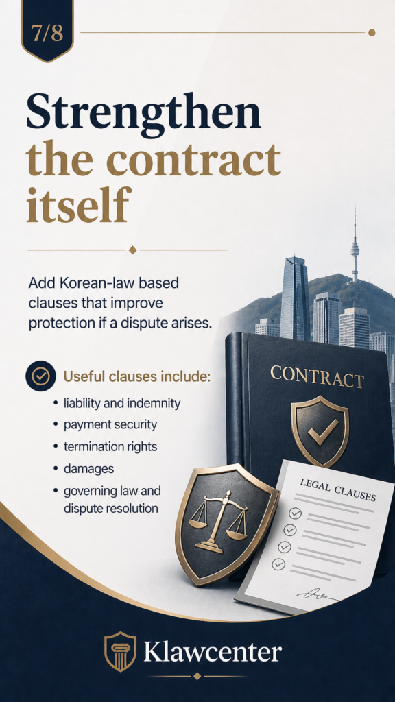 Biz with Korean company