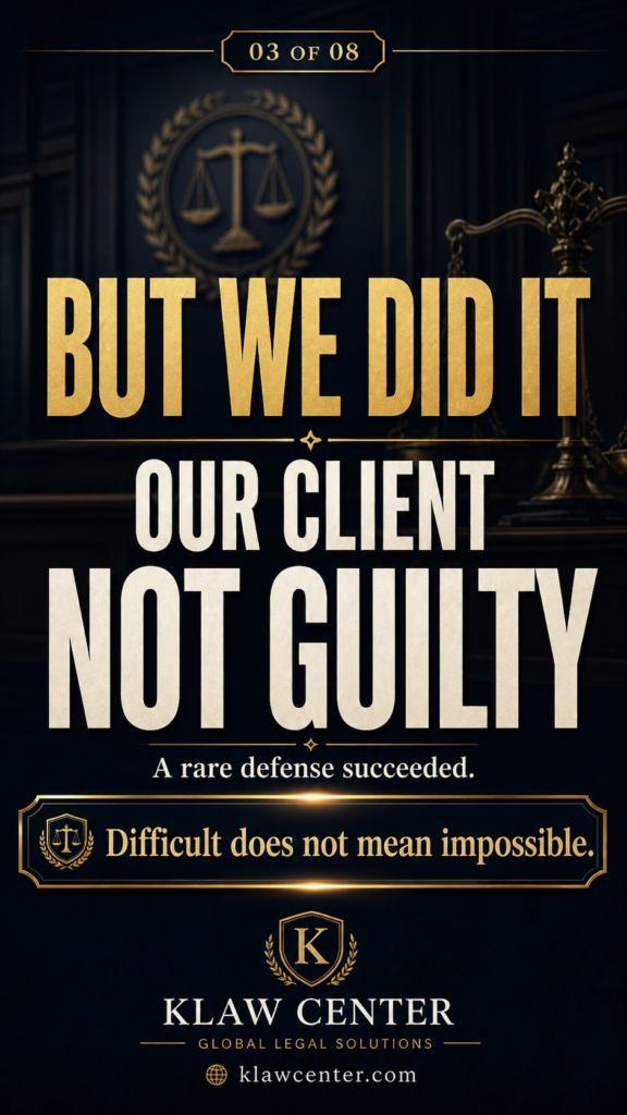 Winning Not Guilty