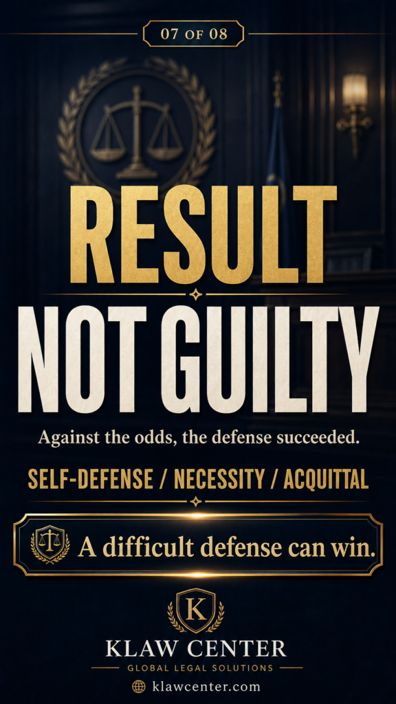 Winning Not Guilty